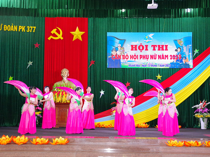 Sư đoàn 377 tổ chức Hội thi Cán bộ Hội Phụ nữ năm 2023