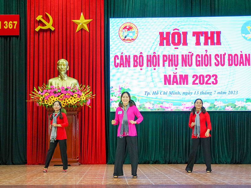 Sư đoàn 367 tổ chức hội thi Cán bộ Phụ nữ giỏi năm 2023