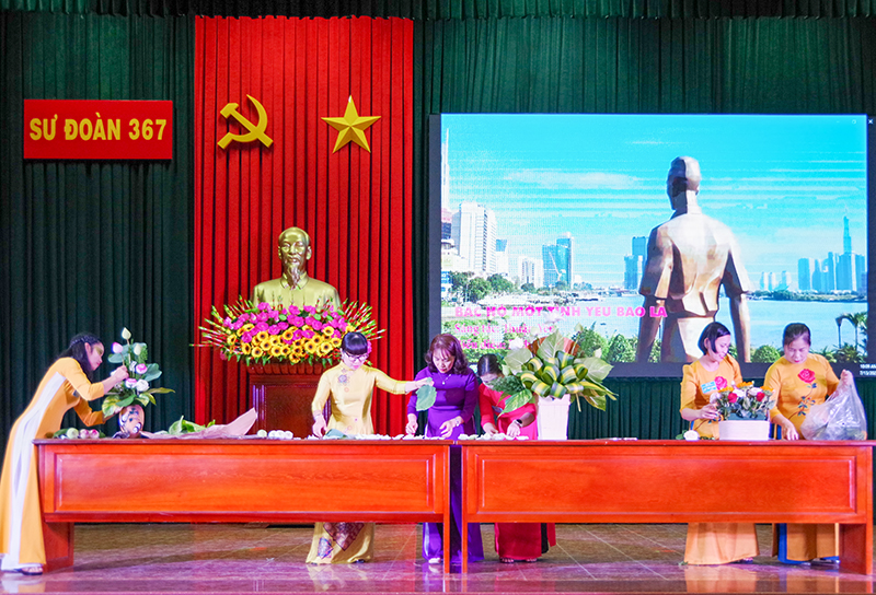 Sư đoàn 367 tổ chức hội thi Cán bộ Phụ nữ giỏi năm 2023