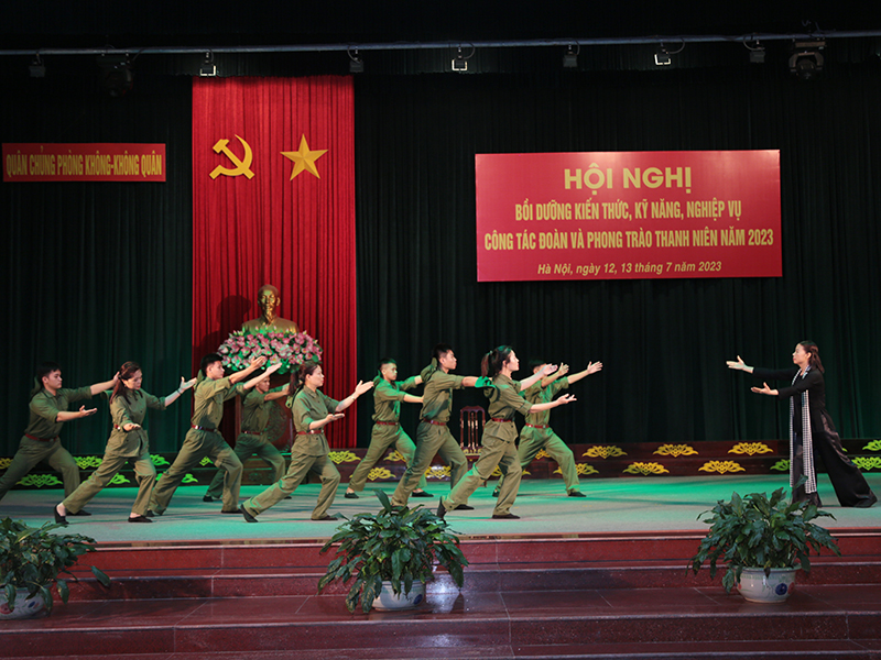 Quân chủng Phòng không - Không quân bồi dưỡng kiến thức, kỹ năng, nghiệp vụ công tác Đoàn và phong trào thanh niên năm 2023
