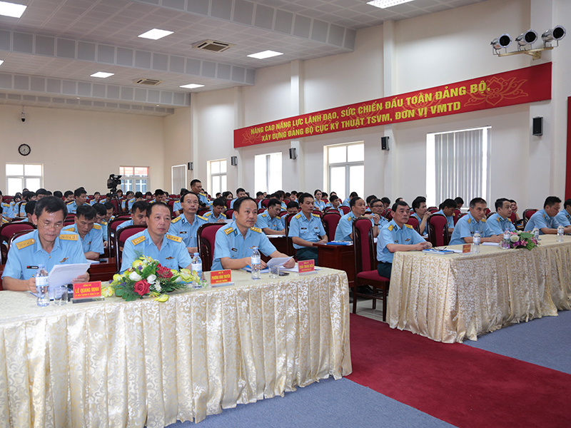 Hội đồng quân nhân cơ quan Cục Kỹ thuật Phòng không - Không quân tổ chức Đại hội nhiệm kỳ 2023-2025