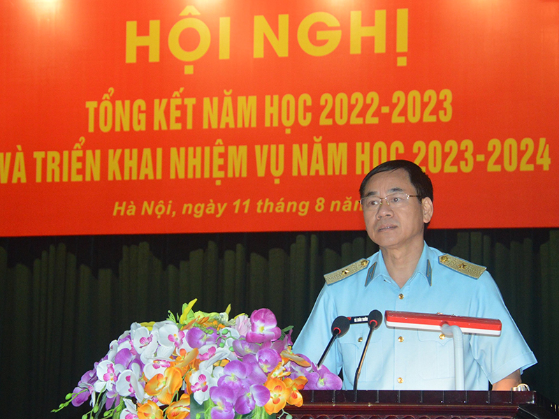 Học viện Phòng không-Không quân tổng kết năm học 2022-2023 và triển khai nhiệm vụ năm học 2023-2024