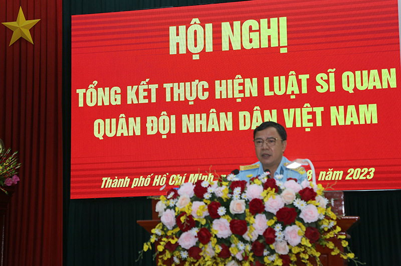 Sư đoàn 367 tổng kết thực hiện Luật Sĩ quan Quân đội nhân dân Việt Nam