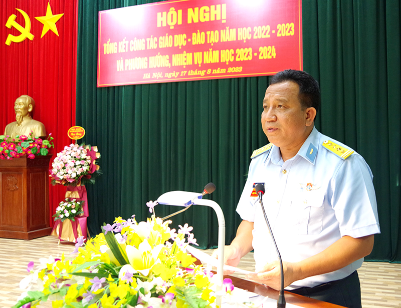Trường Cao đẳng Kỹ thuật PK-KQ tổ chức Hội nghị tổng kết năm học 2022-2023