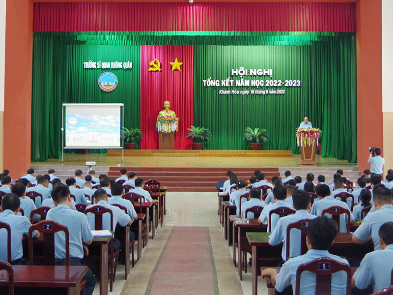Trường Sĩ quan Không quân tổng kết năm học 2022-2023