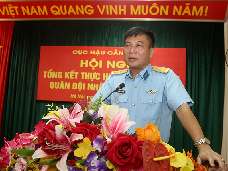 Cục Hậu cần Quân chủng PK-KQ tổng kết thực hiện Luật Sĩ quan Quân đội nhân dân Việt Nam