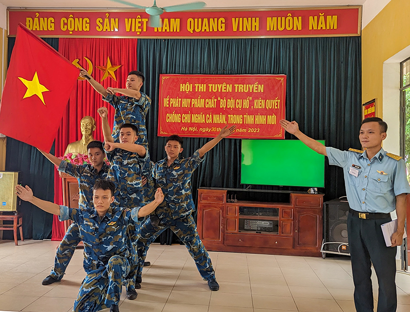 Tiểu đoàn 78 tổ chức Hội thi tuyên truyền về phát huy phẩm chất “Bộ đội Cụ Hồ” kiên quyết chống chủ nghĩa cá nhân trong tình hình mới
