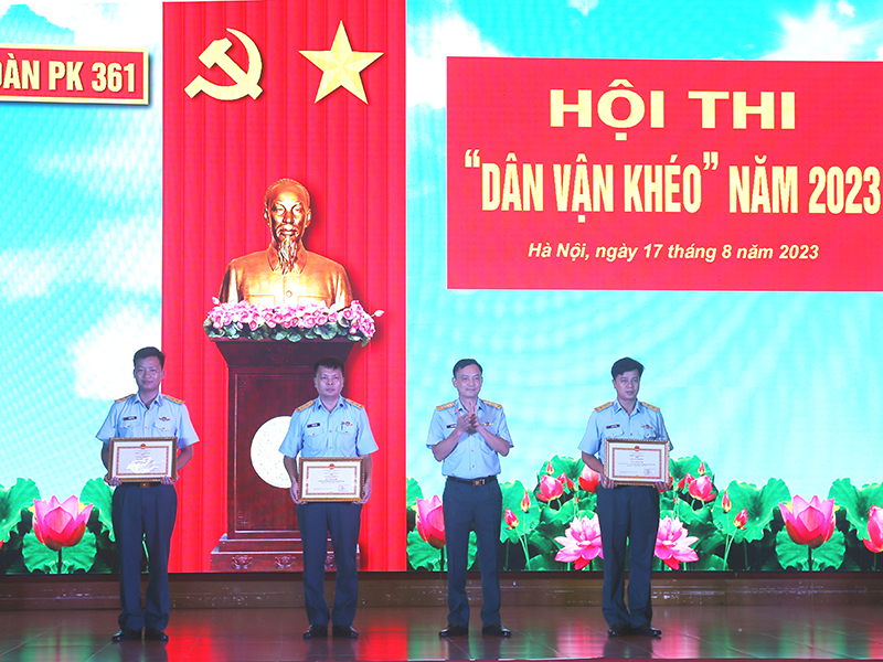 Sư đoàn 361 tổ chức Hội thi “Dân vận khéo” năm 2023