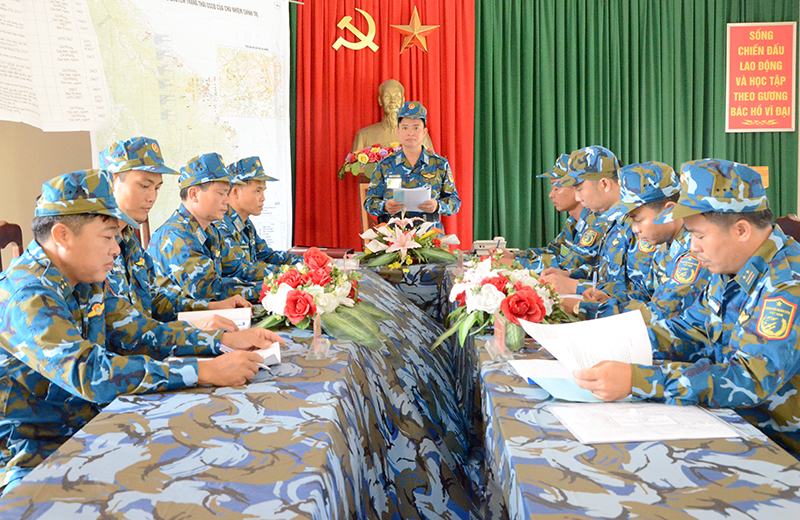 Quân chủng Phòng không - Không quân Diễn tập Chỉ huy - Tham mưu 1 bên 2 cấp cho các đơn vị khu vực Miền Trung