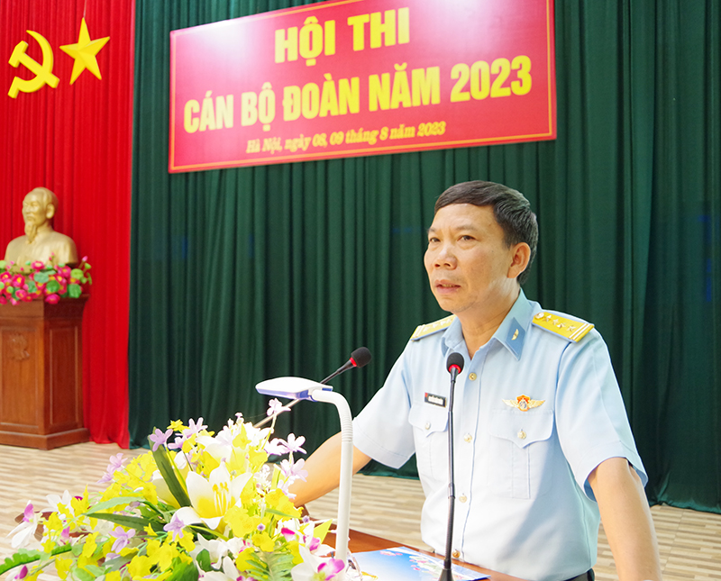 Trường Cao đẳng Kỹ thuật PK-KQ tổ chức Hội thi Cán bộ đoàn năm 2023