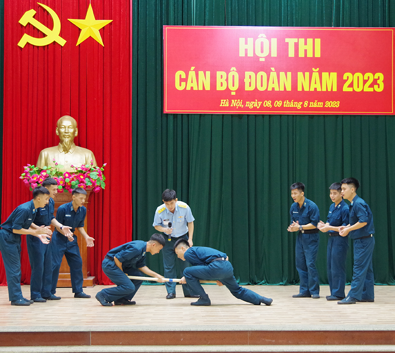 Trường Cao đẳng Kỹ thuật PK-KQ tổ chức Hội thi Cán bộ đoàn năm 2023