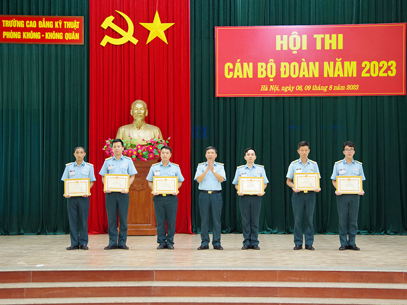 Trường Cao đẳng Kỹ thuật PK-KQ tổ chức Hội thi Cán bộ đoàn năm 2023