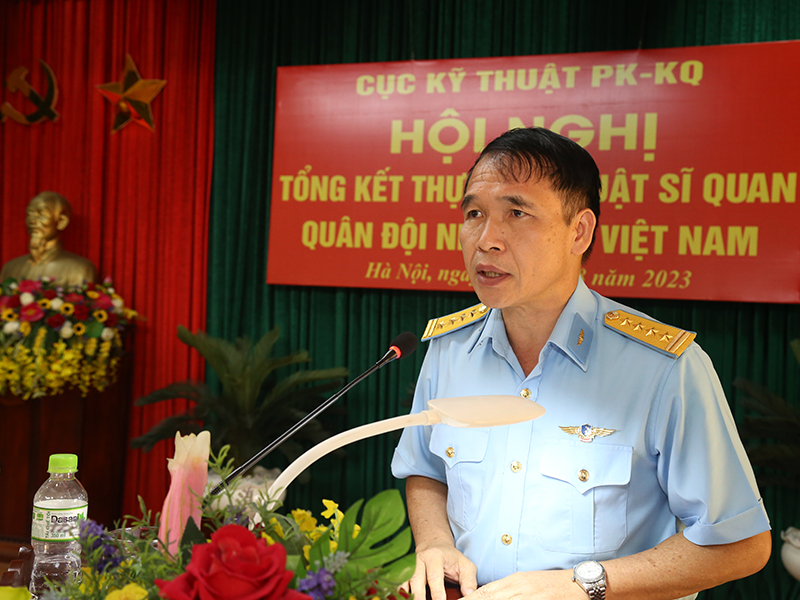 Cục Kỹ thuật Quân chủng PK-KQ tổng kết thực hiện Luật Sĩ quan Quân đội nhân dân Việt Nam
