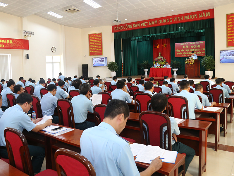 Cục Kỹ thuật Quân chủng PK-KQ tổng kết thực hiện Luật Sĩ quan Quân đội nhân dân Việt Nam