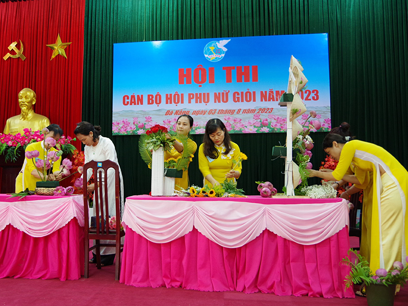 Sư đoàn 372 tổ chức Hội thi Cán bộ hội phụ nữ giỏi năm 2023