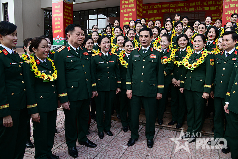 Tuyên dương trao giải thưởng Phụ nữ Quân đội lần thứ nhất, năm 2026