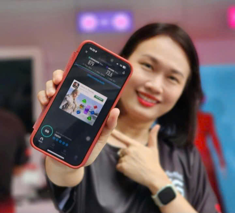 Tốc độ 5G tại Việt Nam ghi nhận tăng trưởng đột phá