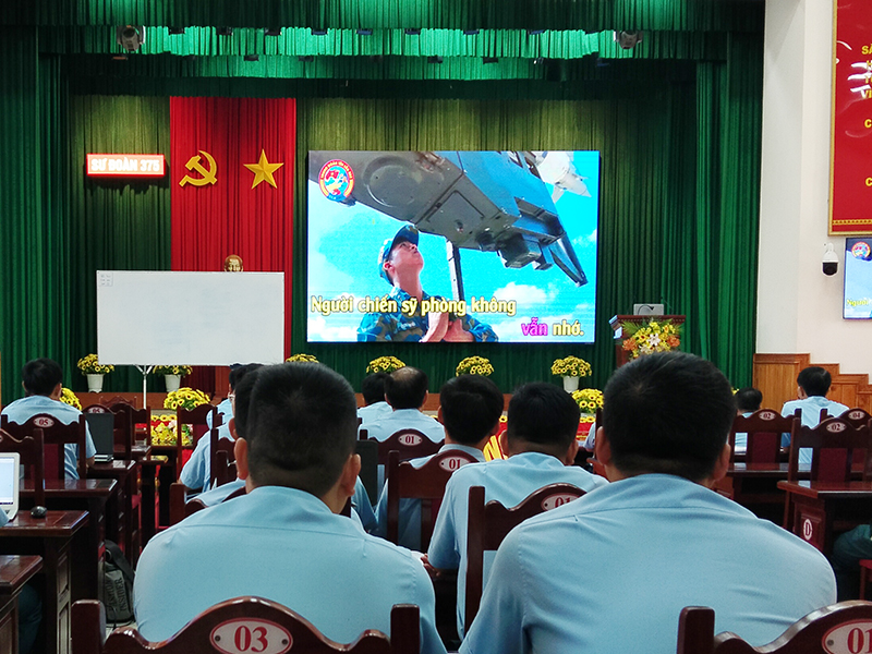 Sư đo&agrave;n 375 tập huấn c&ocirc;ng t&aacute;c tuy&ecirc;n huấn năm 2026