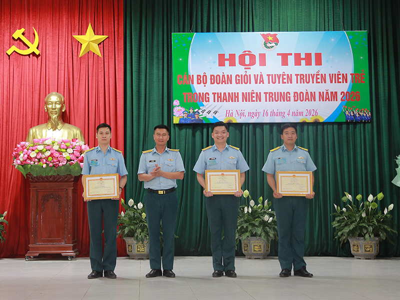 Trung đo&agrave;n T&ecirc;n lửa 257 tổ chức Hội thi C&aacute;n bộ Đo&agrave;n giỏi v&agrave; tuy&ecirc;n truyền vi&ecirc;n trẻ năm 2026