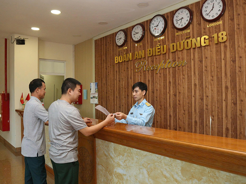 Đo&agrave;n An điều dưỡng 18 đổi mới, n&acirc;ng cao chất lượng phục vụ