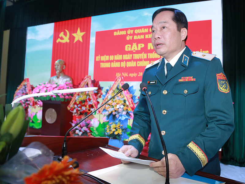 Gặp mặt kỷ niệm 60 năm Ng&agrave;y truyền thống Ng&agrave;nh Kiểm tra Đảng trong Đảng bộ Qu&acirc;n chủng Ph&ograve;ng kh&ocirc;ng - Kh&ocirc;ng qu&acirc;n (15-2-1966/15-2-2026)