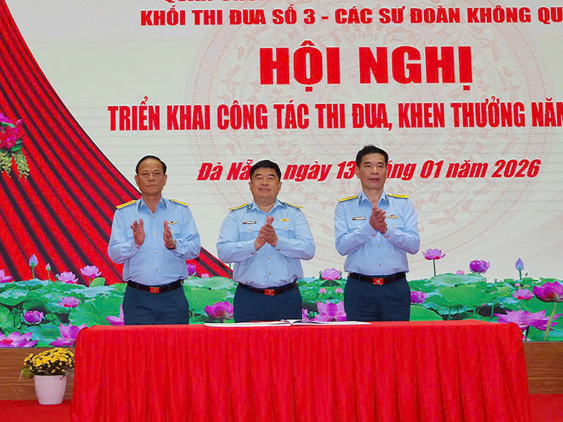 Khối thi đua số 3, Qu&acirc;n chủng Ph&ograve;ng kh&ocirc;ng - Kh&ocirc;ng qu&acirc;n triển khai Phong tr&agrave;o Thi đua quyết thắng năm 2026