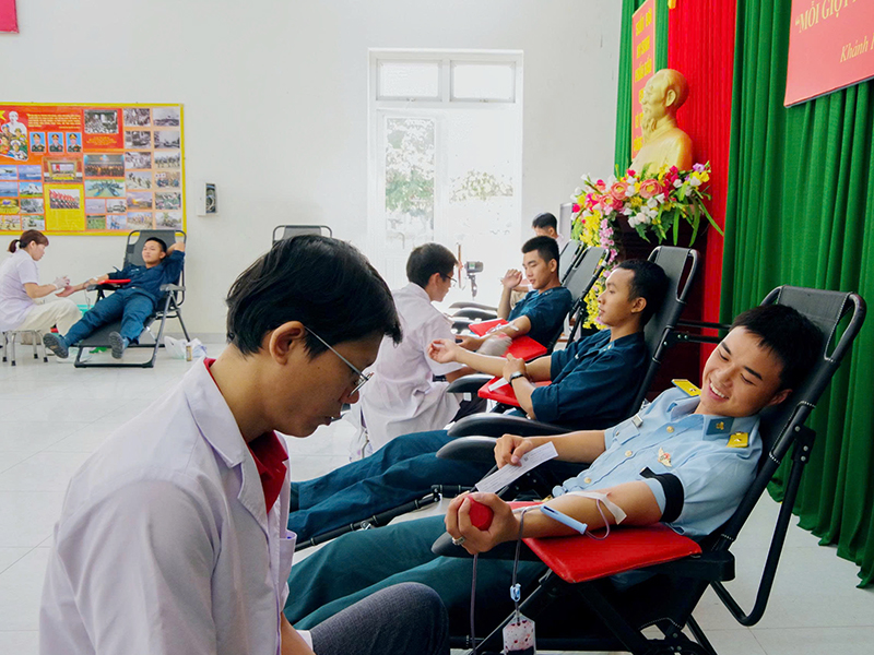 Sư đo&agrave;n 377 tổ chức hiến m&aacute;u t&igrave;nh nguyện năm 2026