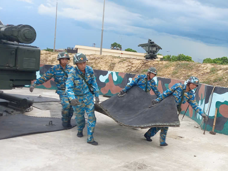 Trung đoàn 282 bế mạc hội thao, kiểm tra kết thúc huấn luyện giai đoạn 1
