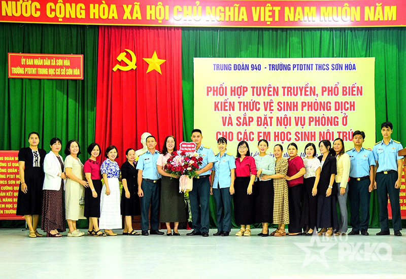 Trung đo&agrave;n 940 thực hiện c&ocirc;ng t&aacute;c d&acirc;n vận tại tỉnh Đắk Lắk