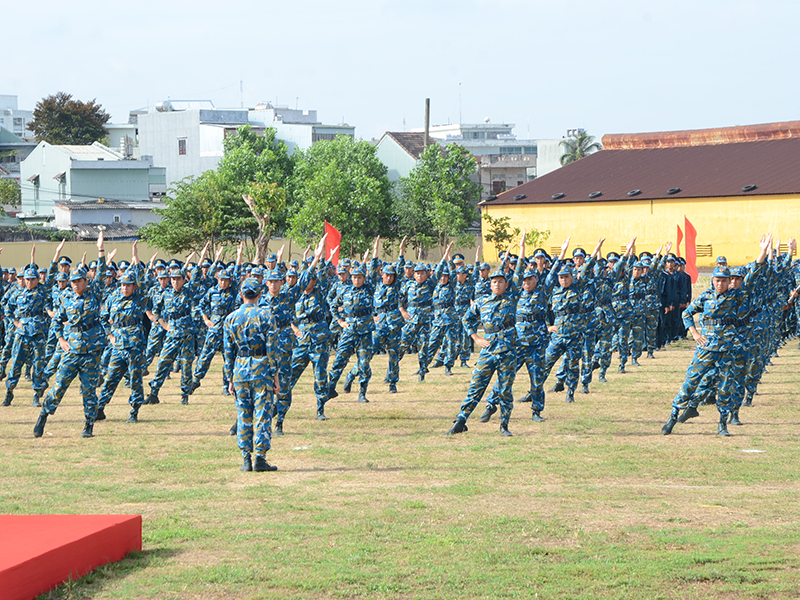 Các đơn vị trong Quân chủng Phòng không-Không quân tổ chức Lễ tuyên thệ chiến sĩ mới năm 2026