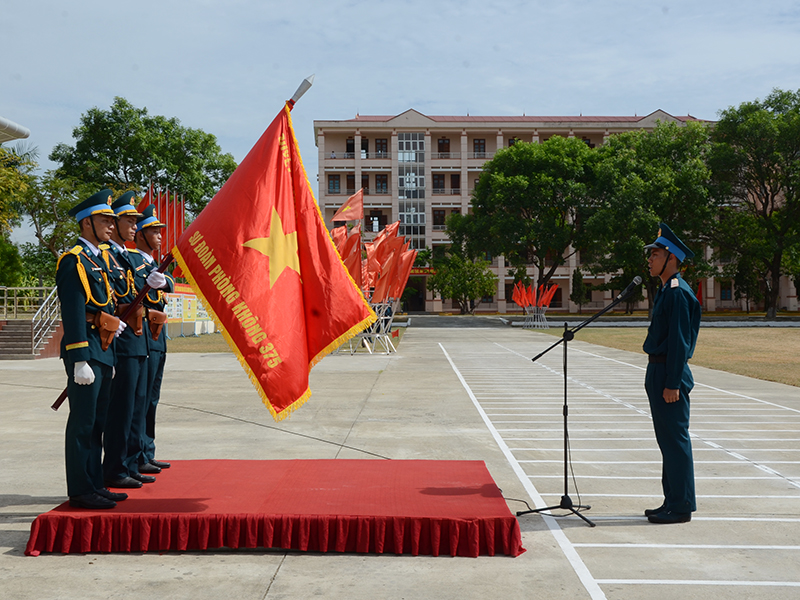 Các đơn vị trong Quân chủng Phòng không-Không quân tổ chức Lễ tuyên thệ chiến sĩ mới năm 2026