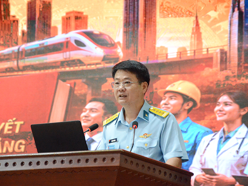 Qu&acirc;n chủng Ph&ograve;ng kh&ocirc;ng - Kh&ocirc;ng qu&acirc;n đoạt giải cao trong Hội thi b&aacute;o c&aacute;o vi&ecirc;n giỏi cấp to&agrave;n qu&acirc;n năm 2026, v&ograve;ng sơ khảo khu vực ph&iacute;a Nam