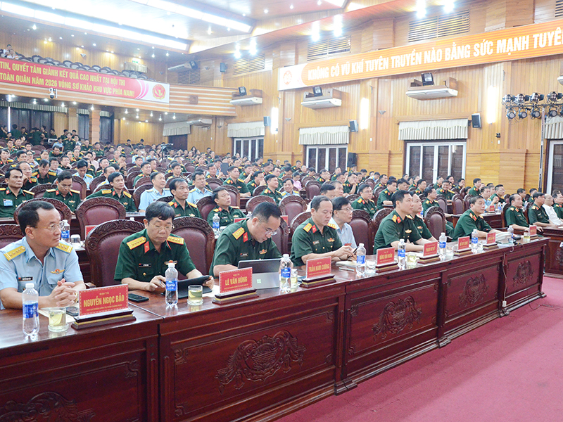Qu&acirc;n chủng Ph&ograve;ng kh&ocirc;ng - Kh&ocirc;ng qu&acirc;n đoạt giải cao trong Hội thi b&aacute;o c&aacute;o vi&ecirc;n giỏi cấp to&agrave;n qu&acirc;n năm 2026, v&ograve;ng sơ khảo khu vực ph&iacute;a Nam