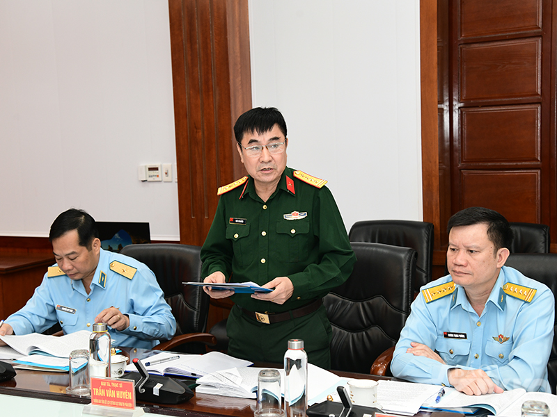 Nghiệm thu C&ocirc;ng tr&igrave;nh &ldquo;Tổng kết CTĐ, CTCT của Qu&acirc;n chủng PK-KQ trong thực hiện nhiệm vụ ph&ograve;ng chống thi&ecirc;n tai, dịch bệnh, cứu hộ, cứu nạn v&agrave; bảo vệ m&ocirc;i trường (1975-2025)&rdquo;