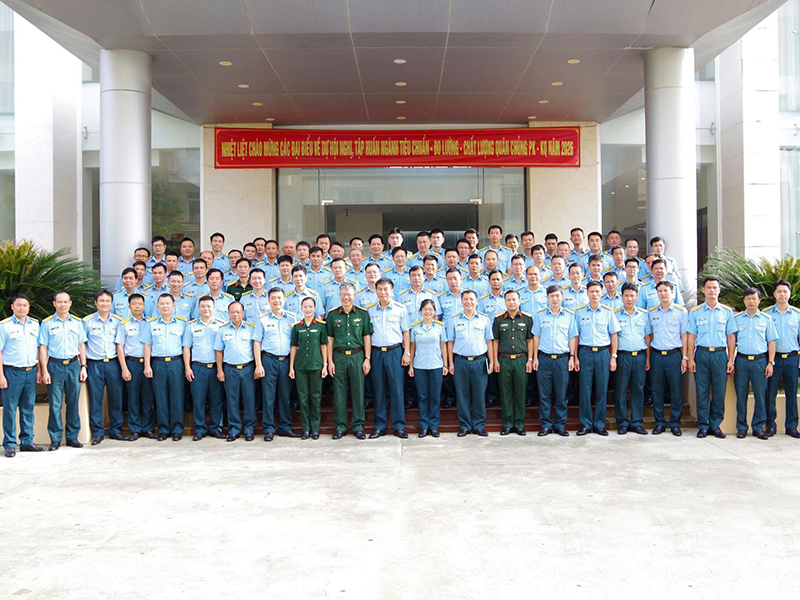 Cục Hậu cần - Kỹ thuật Qu&acirc;n chủng Ph&ograve;ng kh&ocirc;ng - Kh&ocirc;ng qu&acirc;n tổ chức tập huấn ng&agrave;nh Ti&ecirc;u chuẩn - đo lường - chất lượng