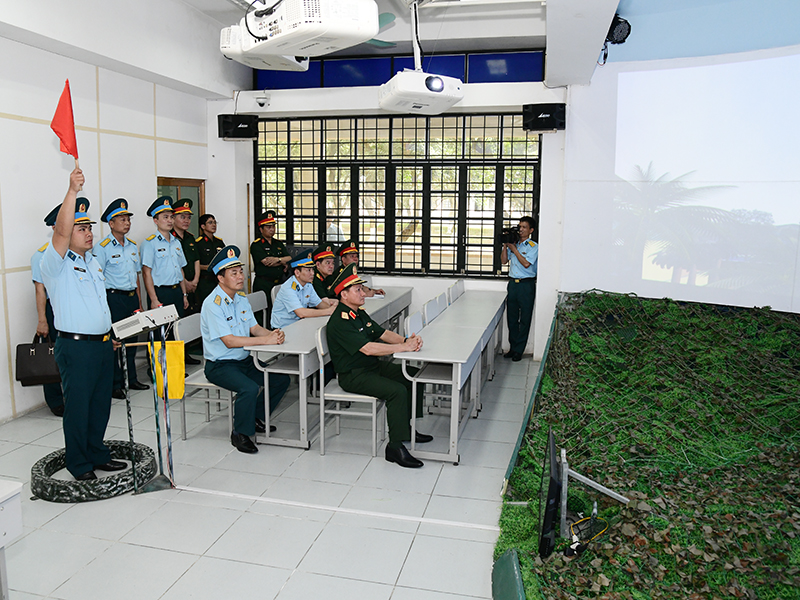 Bộ Tổng Tham mưu QĐND Việt Nam kiểm tra tại Học viện Ph&ograve;ng kh&ocirc;ng-Kh&ocirc;ng qu&acirc;n