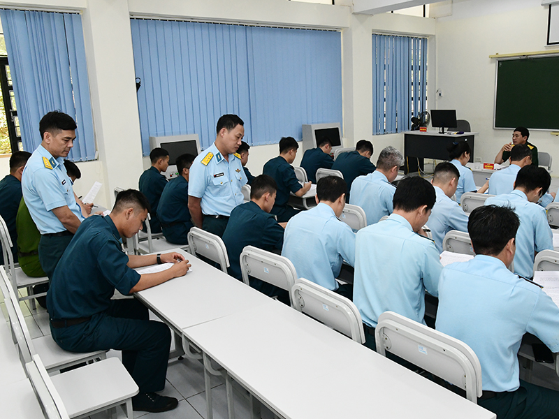 Bộ Tổng Tham mưu QĐND Việt Nam kiểm tra tại Học viện Ph&ograve;ng kh&ocirc;ng-Kh&ocirc;ng qu&acirc;n