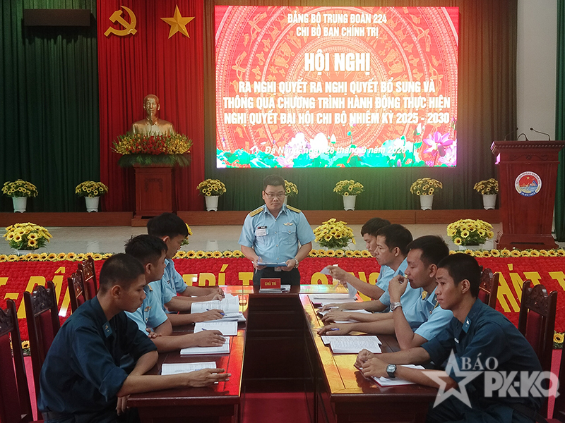 Đảng ủy sư đo&agrave;n 375 tổ chức Hội thi B&iacute; thư chi bộ năm 2026