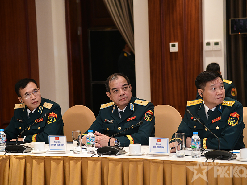 Trung tướng Vũ Hồng Sơn - Tư lệnh Qu&acirc;n chủng Ph&ograve;ng kh&ocirc;ng-Kh&ocirc;ng qu&acirc;n tham gia Hội nghị Tư lệnh Kh&ocirc;ng qu&acirc;n ASEAN (AACC) lần thứ 23
