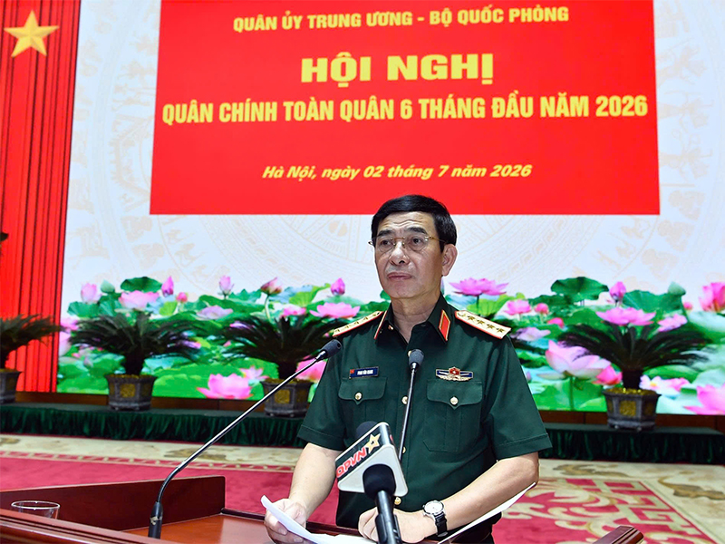 Quân ủy Trung ương, Bộ Quốc phòng tổ chức Hội nghị quân chính toàn quân 6 tháng đầu năm 2026