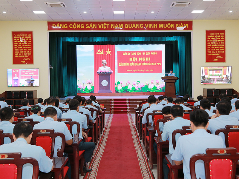 Qu&acirc;n ủy Trung ương, Bộ Quốc ph&ograve;ng tổ chức Hội nghị qu&acirc;n ch&iacute;nh to&agrave;n qu&acirc;n 6 th&aacute;ng đầu năm 2026