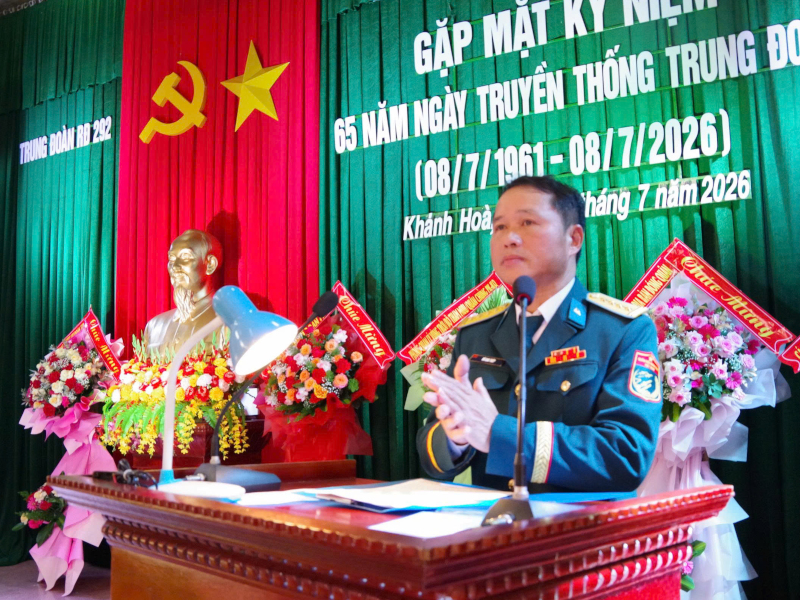 Trung đo&agrave;n Ra đa 292 gặp mặt kỷ niệm 65 năm Ng&agrave;y truyền thống (8-7-1961/8-7-2026)