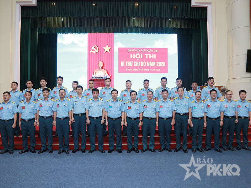 Đảng ủy Sư đo&agrave;n 361 tổ chức Hội thi B&iacute; thư chi bộ năm 2026