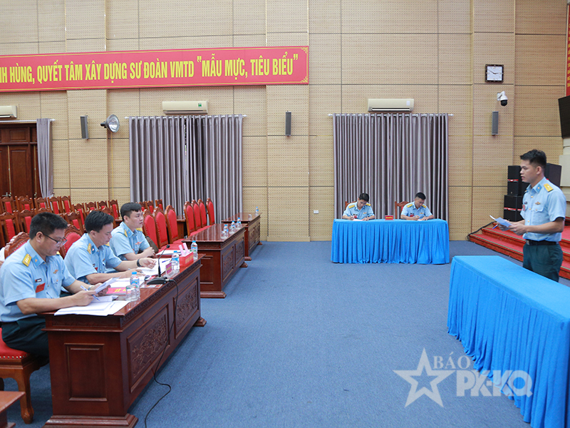 Đảng ủy Sư đo&agrave;n 361 tổ chức Hội thi B&iacute; thư chi bộ năm 2026
