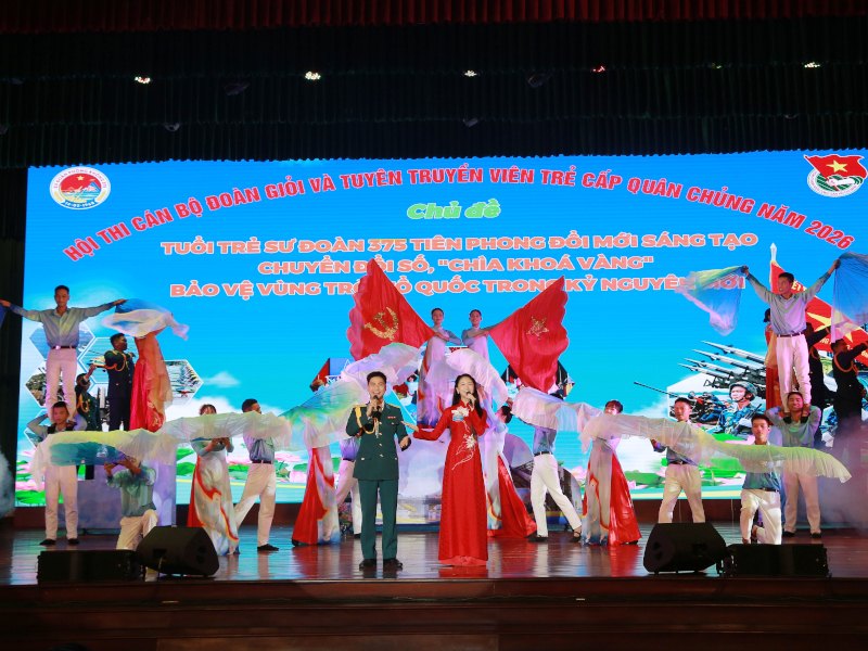 Qu&acirc;n chủng Ph&ograve;ng kh&ocirc;ng-Kh&ocirc;ng qu&acirc;n khai mạc Hội thi C&aacute;n bộ Đo&agrave;n giỏi v&agrave; tuy&ecirc;n truyền vi&ecirc;n trẻ năm 2026