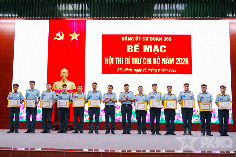 Hiệu ứng lan tỏa từ hội thi b&iacute; thư chi bộ năm 2026 ở Sư đo&agrave;n 365