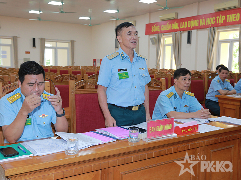 Đảng ủy Cục Chính trị Quân chủng Phòng không-Không quân tổ chức Hội thi Bí thư chi bộ năm 2026