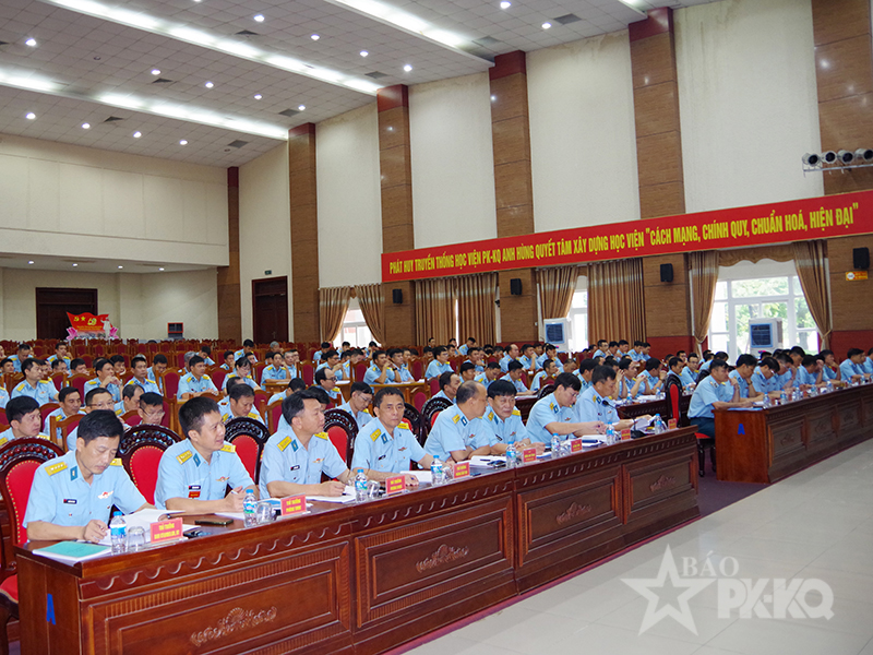Học viện Ph&ograve;ng kh&ocirc;ng-Kh&ocirc;ng qu&acirc;n tổng kết năm học 2025-2026