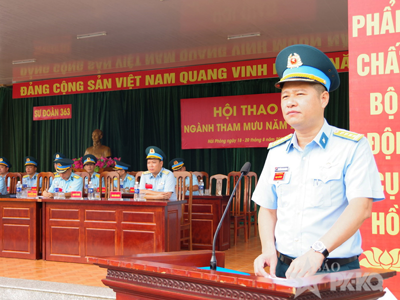 Sư đo&agrave;n 363 tổ chức Hội thao Ng&agrave;nh Tham mưu năm 2026