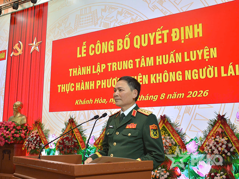 Trường Sĩ quan Kh&ocirc;ng qu&acirc;n c&ocirc;ng bố th&agrave;nh lập Trung t&acirc;m Huấn luyện thực h&agrave;nh phương tiện kh&ocirc;ng người l&aacute;i